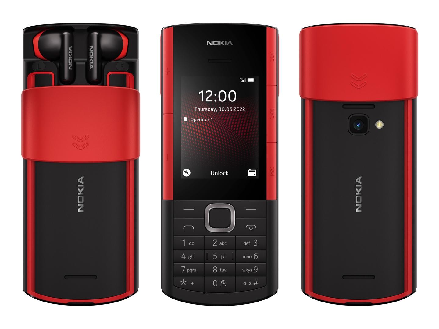 Nokia 5710 XpressAudio 4G手機在台推出，主打首創藍牙耳機+手機一體