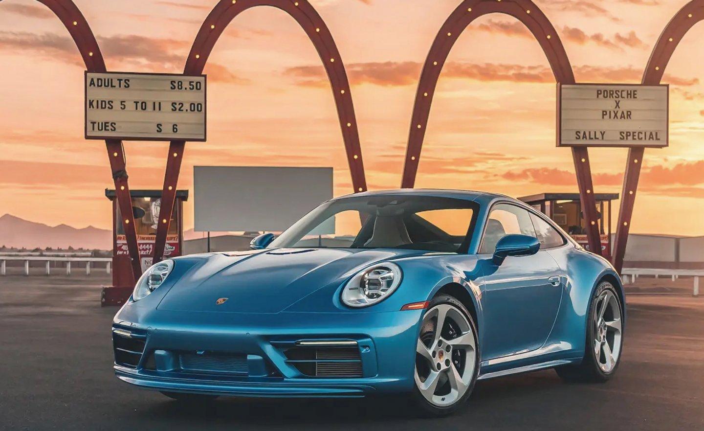 《汽車總動員》莎莉版的保時捷 Porsche 911 Sally Carrera，以 360 萬美元創下拍賣史上最昂貴保時捷的記錄
