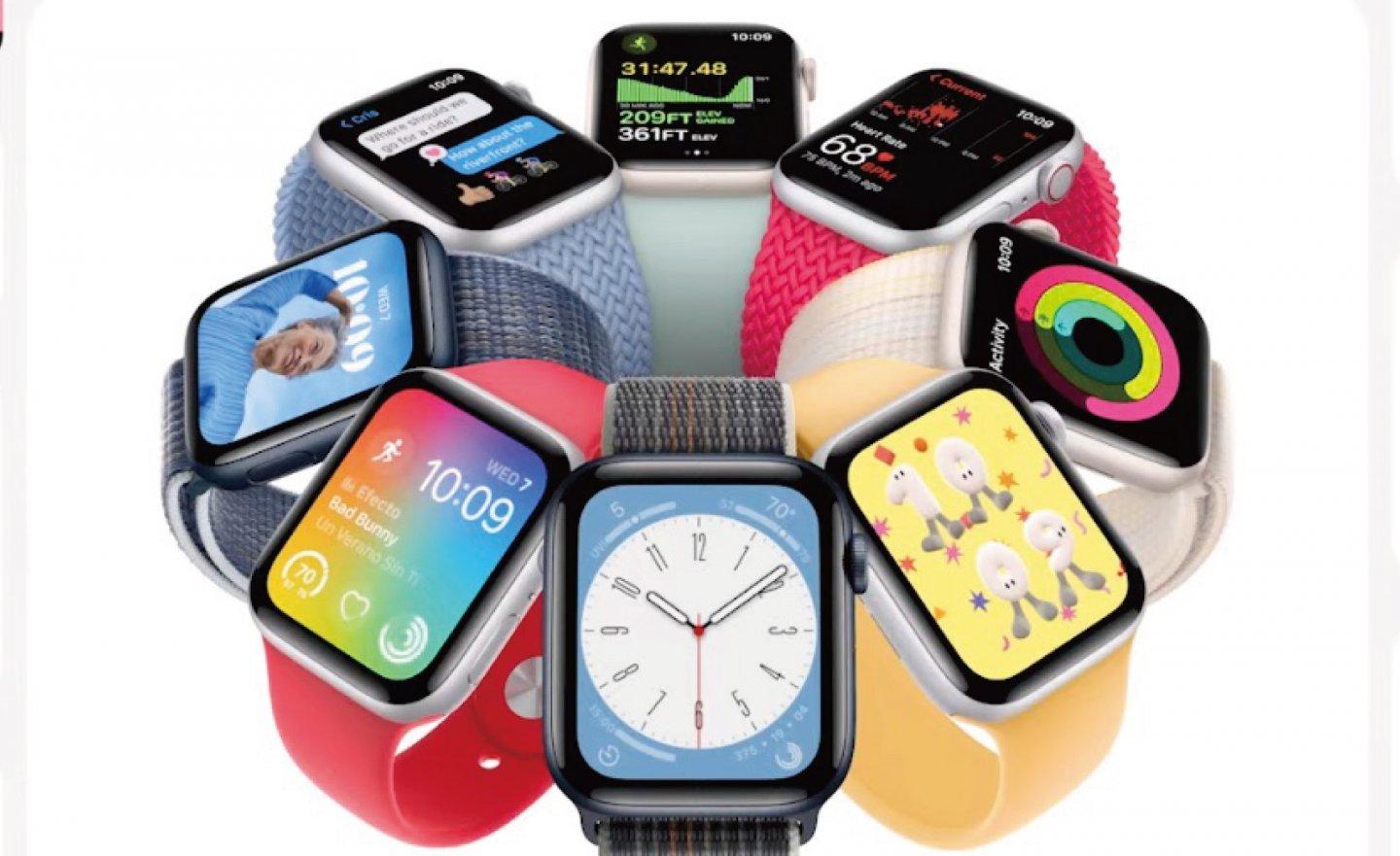重新設計的 Apple Watch SE 亮相，售價 NT$7,900