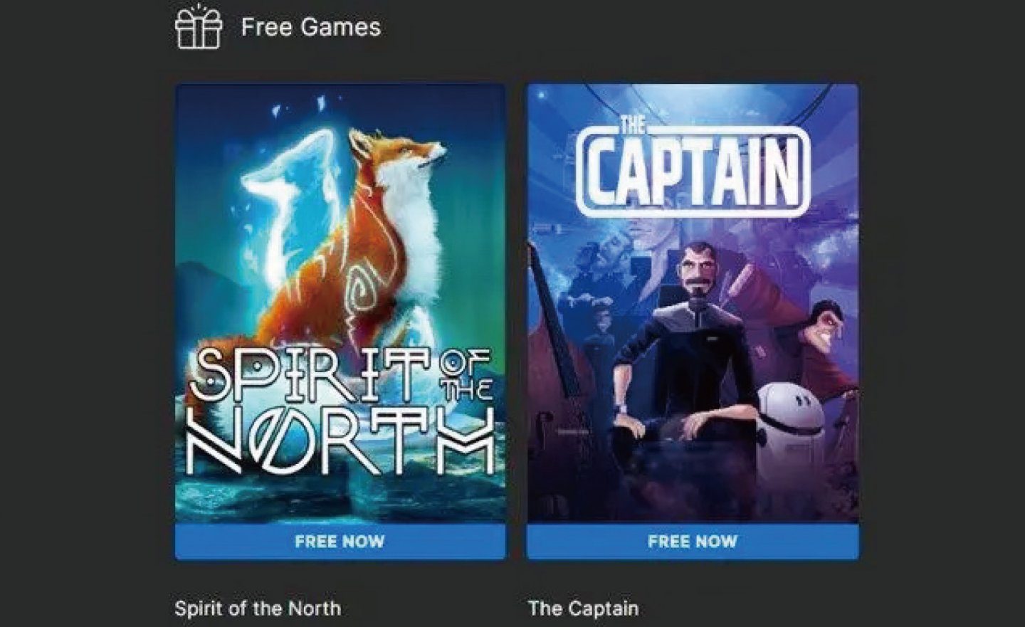 【限時免費】《Spirit of the North 北方之靈》、《The Captain 艦長》兩款獨立製作遊戲放送中，快搶在 2022 年 9 月 22 日 23:00 前領取