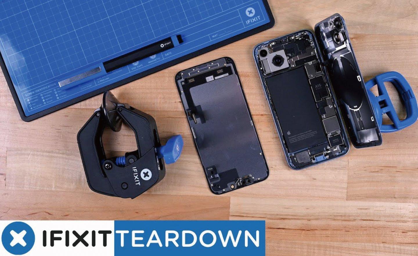 iPhone 14 拆解！iFixit 發現內部重新設計，維修更簡單了