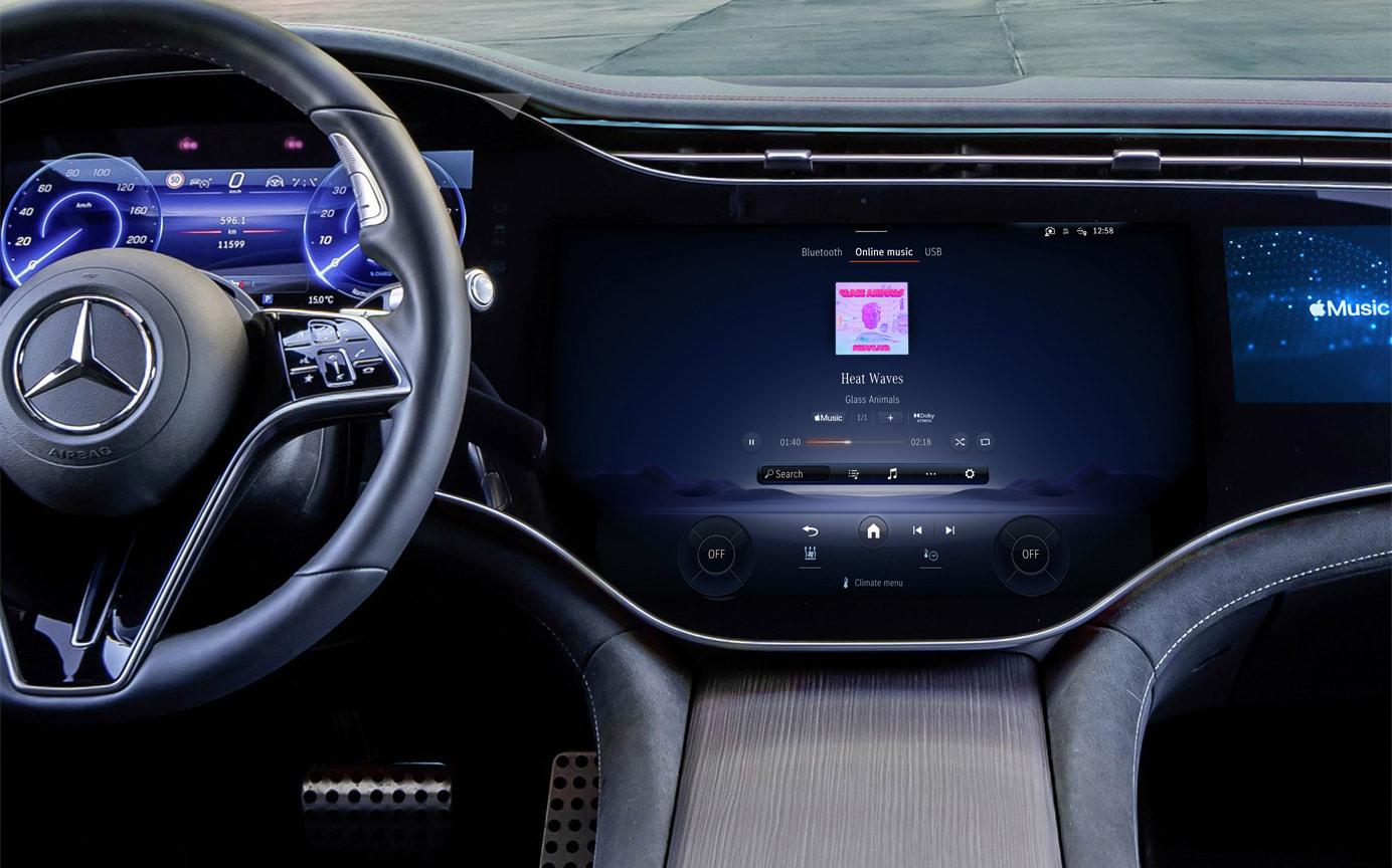 Apple 與 Mercedes-Benz 強強聯手提高車載音樂品質，帶入「空間音訊」功能