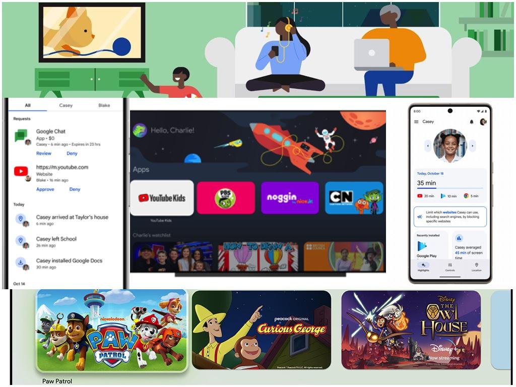 Google 台灣為家長和孩童推出全新的 Family Link 和 Google TV 功能