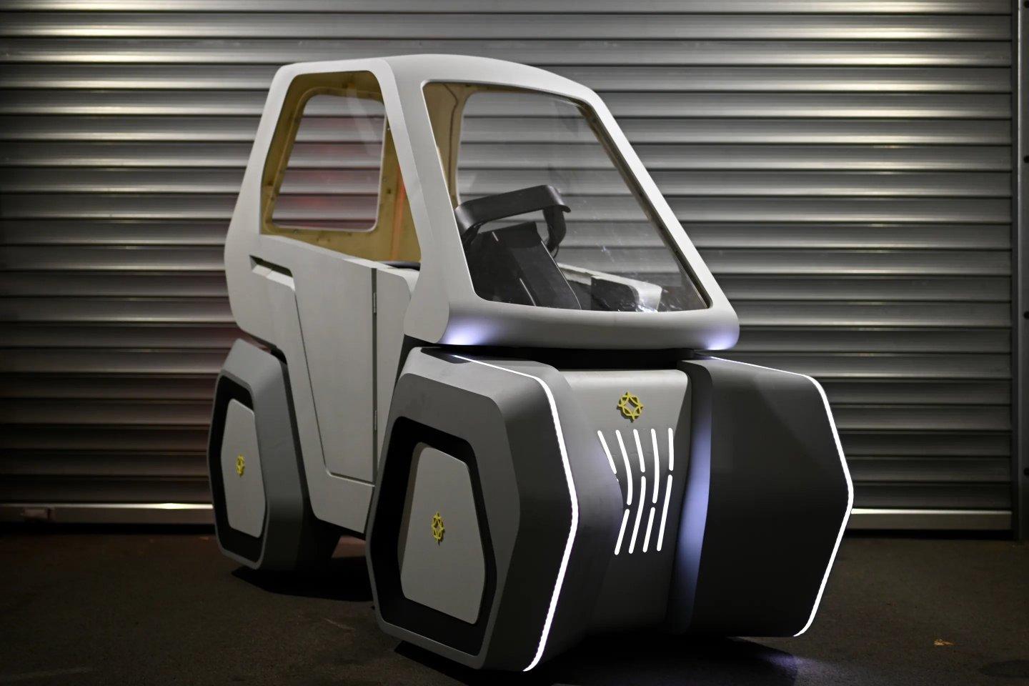3D 列印迷你電動車，不用駕照就能在路上駕駛