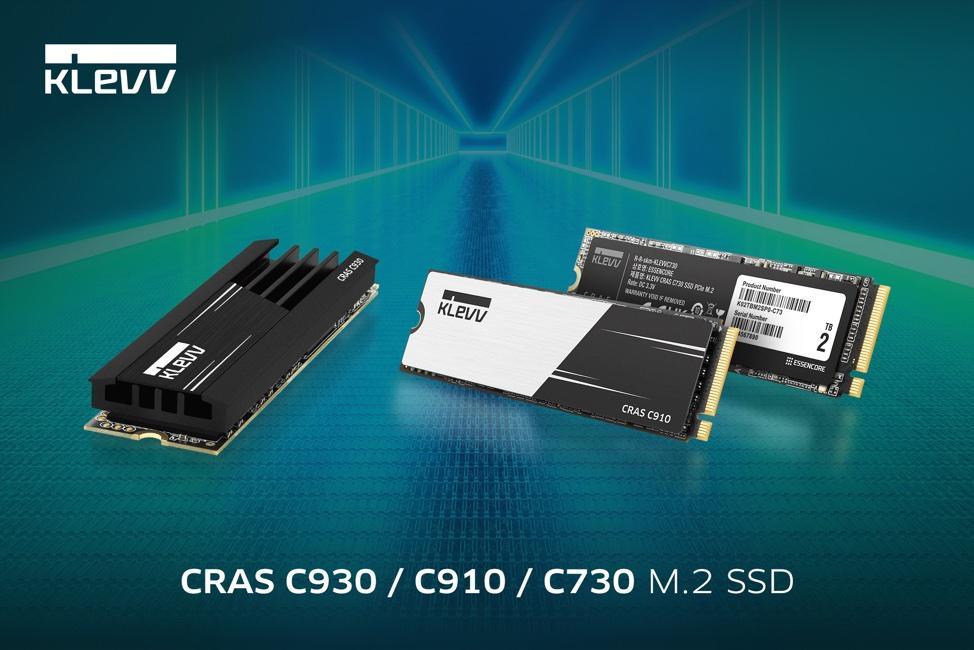 科賦推出 CRAS C930、C910 和 C730 三款 M.2 NVMe 固態硬碟