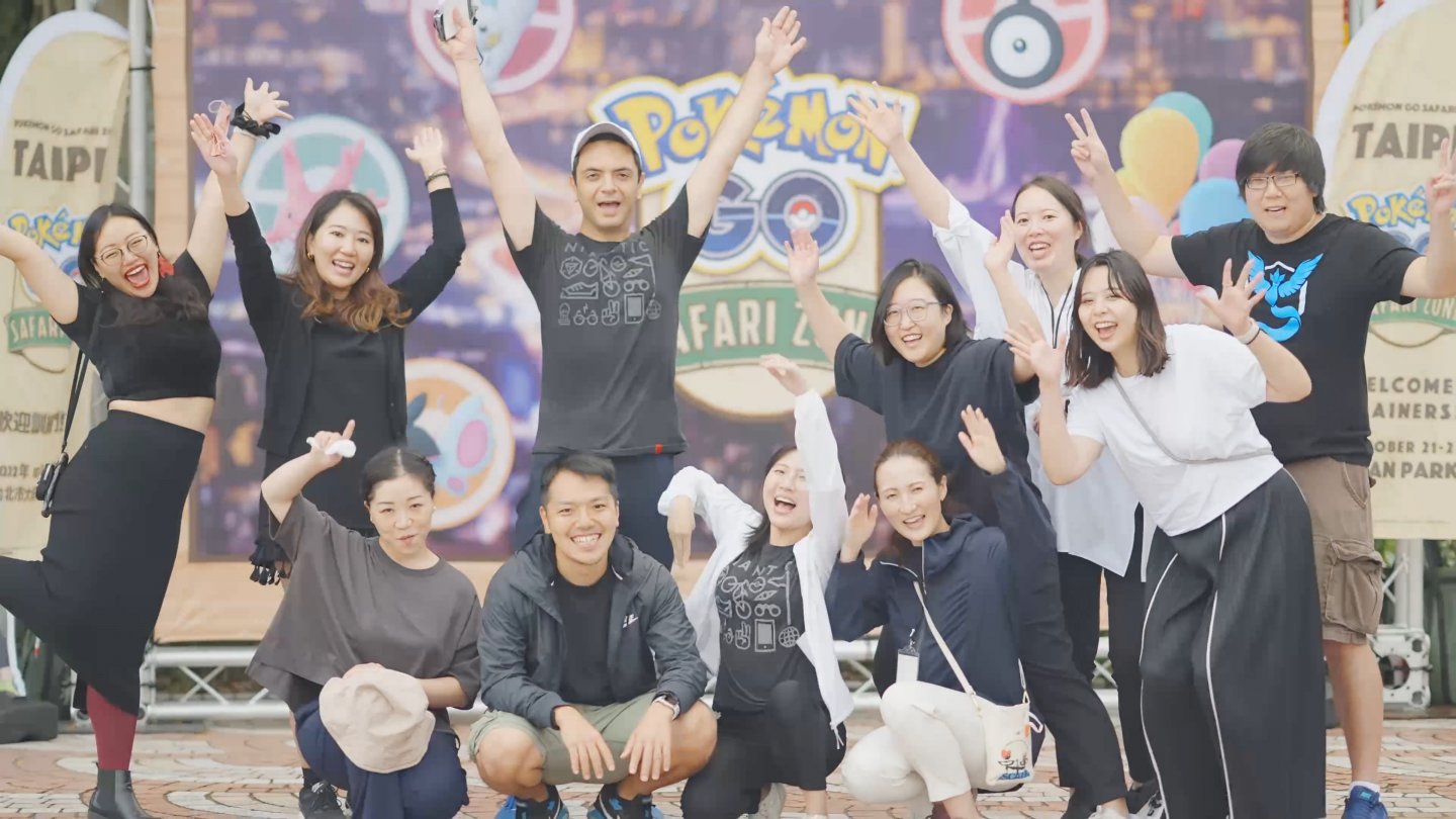 Niantic 分享訓練家們一起在Pokémon GO Safari Zone: Taipei的美好回憶！