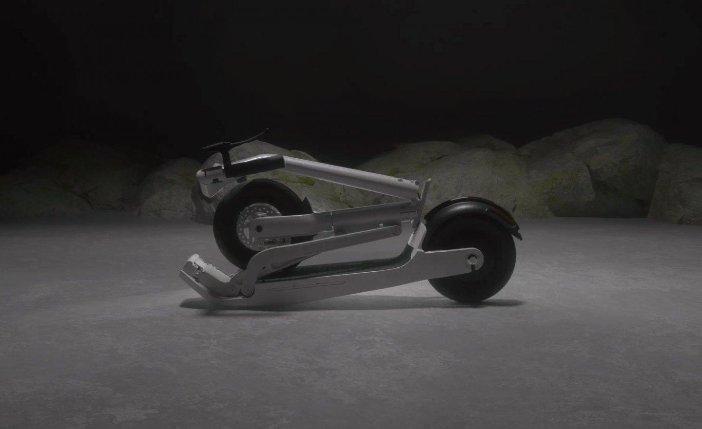 McLaren 麥拉倫子公司開發可折疊的 Lavoie Series 1  電動滑板車