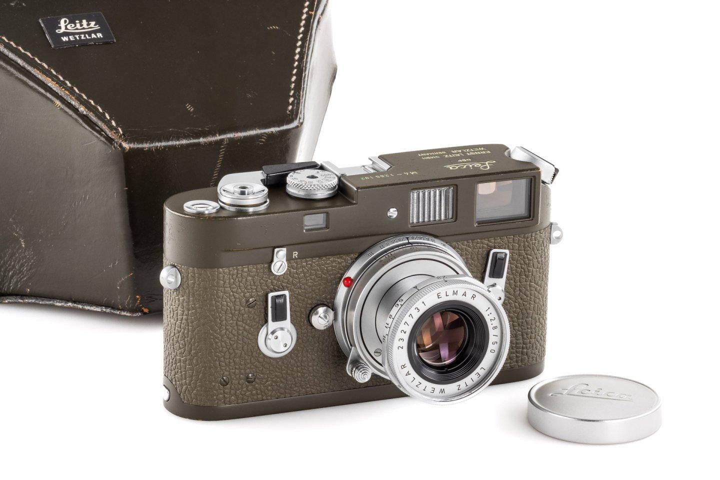 徠卡 M4 古董軍用相機拍賣出1733萬元的天價