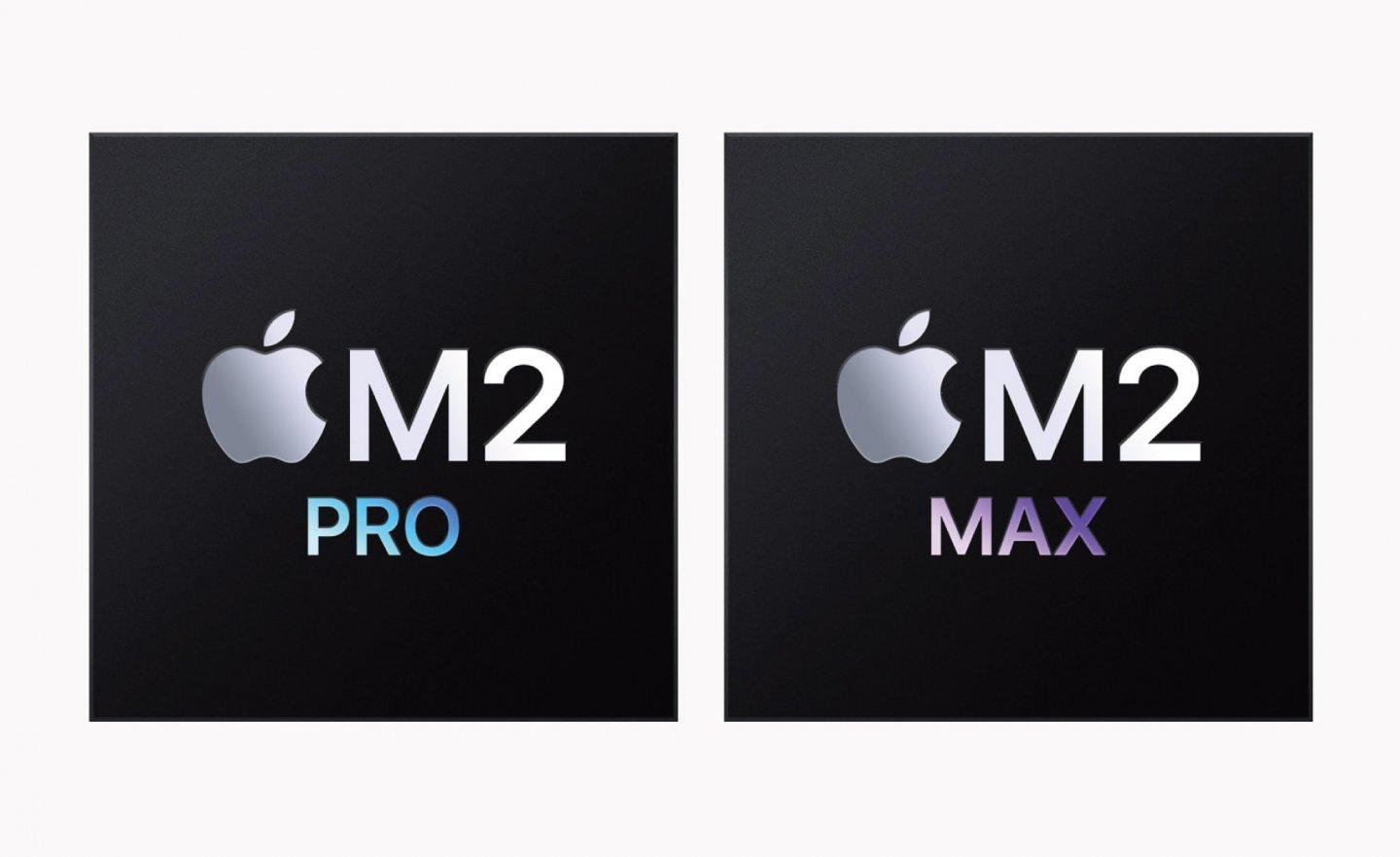 Apple 發表 M2 Pro 和 M2 Max 晶片，節能表現提升至新高度