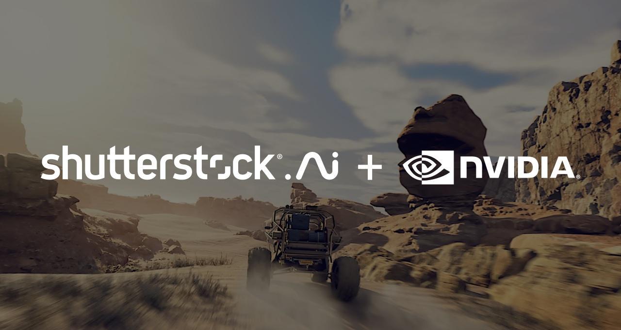 Shutterstock 與 NVIDIA 合作用  AI  共建為 3D 生成式藝術家工具