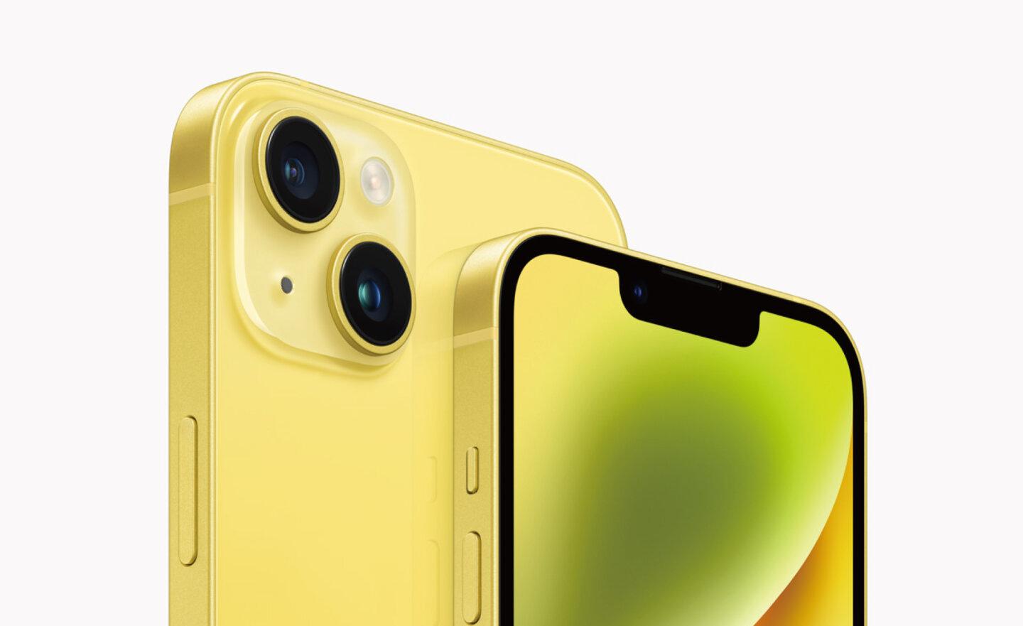 「黃色版」iPhone 14 和 iPhone 14 Plus 亮相，3/10 預購、3/14上市