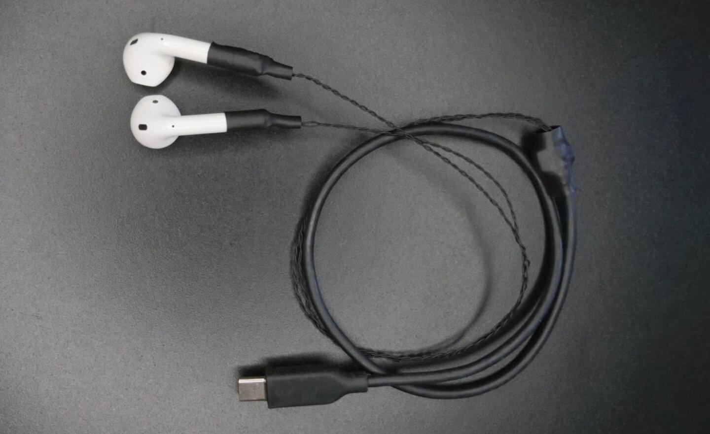 工程師成功改造 AirPods，讓它變成 USB-C 的有線耳機