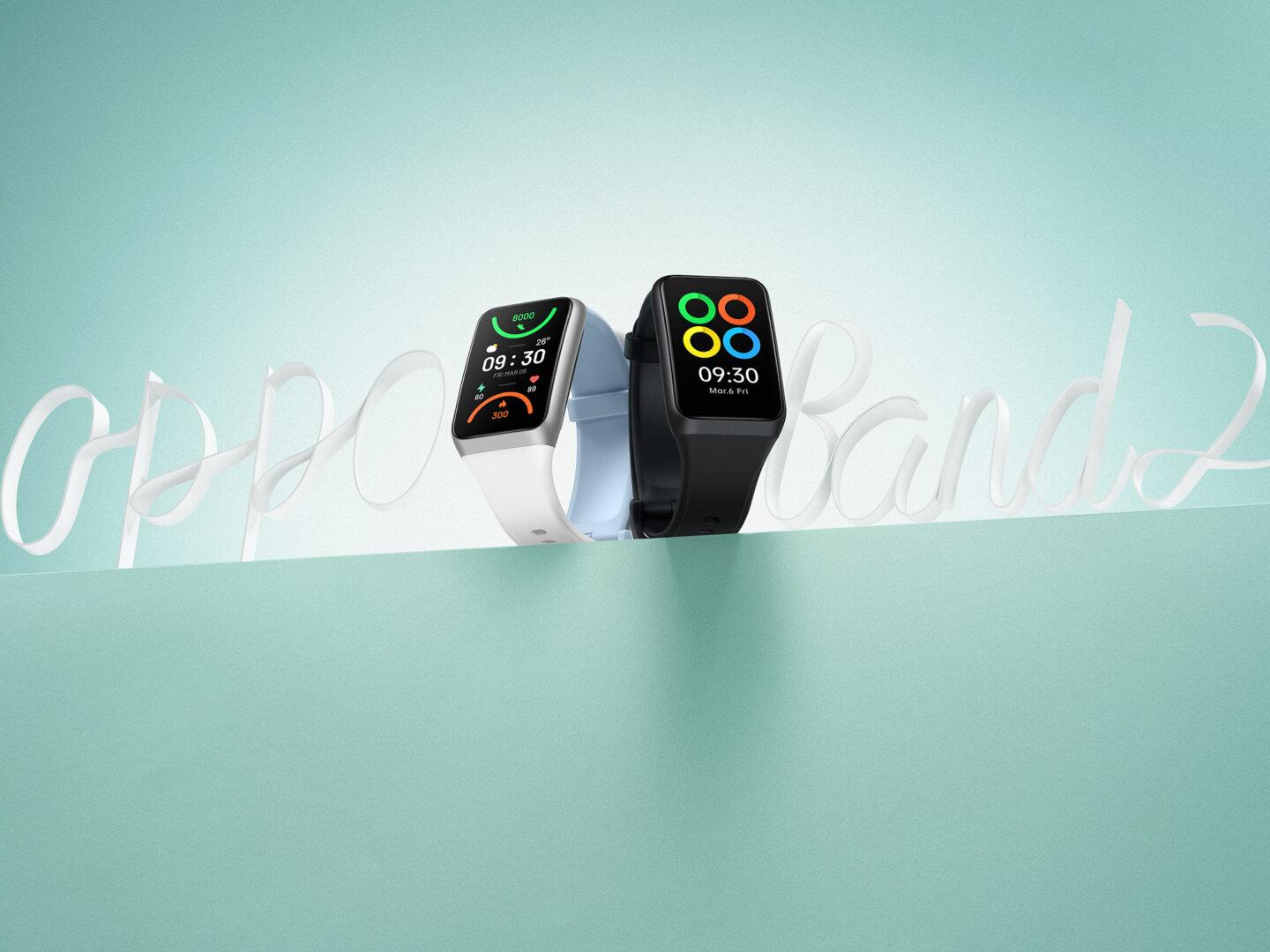 OPPO 推出 Band 2 運動手環，具有1.57吋 AMOLED 螢幕、14天續航並升級運動模式