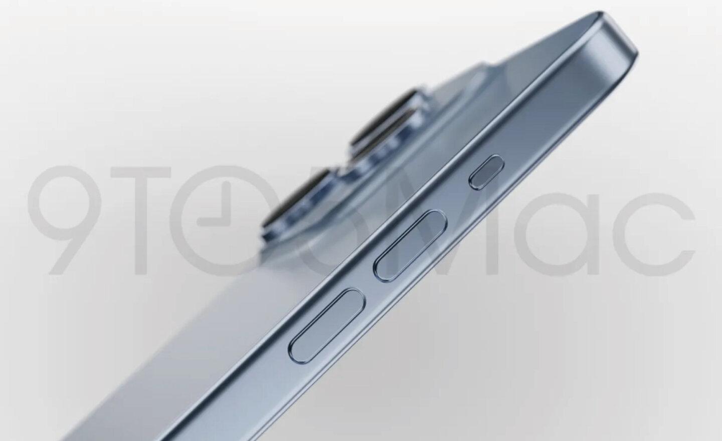 iPhone 15 Pro 的 CAD 渲染圖曝光！傳出靜音開關改為可自定功能按鍵