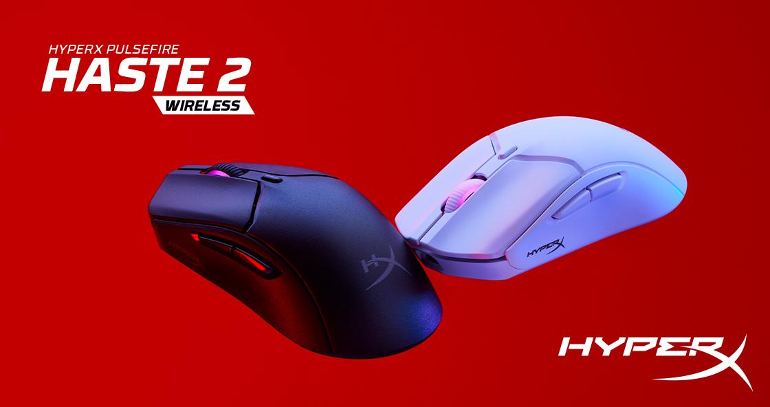 HyperX推出新一代電競滑鼠Pulsefire Haste 2 有線和無線版本