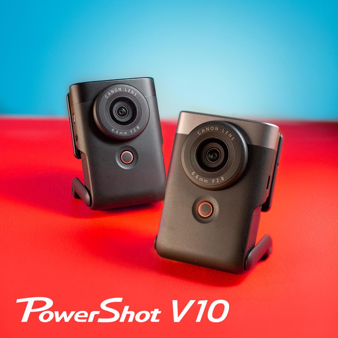 Canon 發布全新VLOG影音相機  PowerShot V10