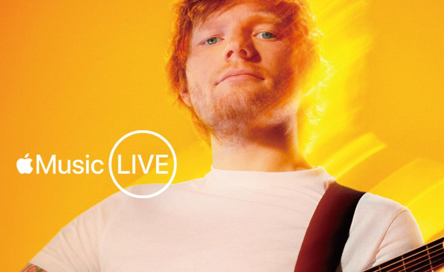 【免費】Apple Music 和 Apple TV+ 現場直播 Ed Sheeran 紅髮艾德音樂會