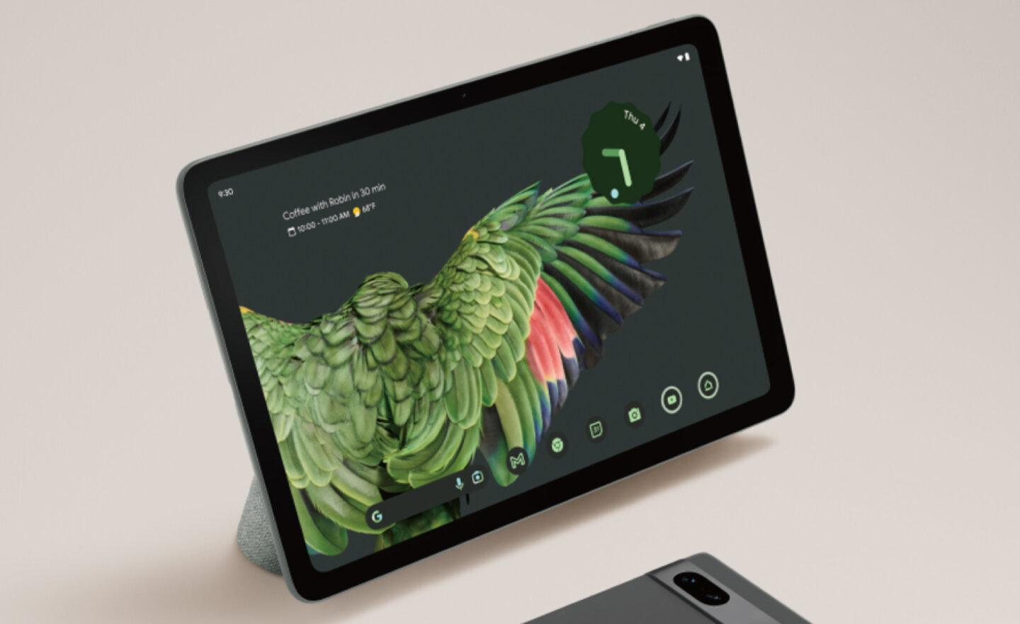 Google Pixel Tablet 不只是平板電腦，搭配底座成為智慧螢幕
