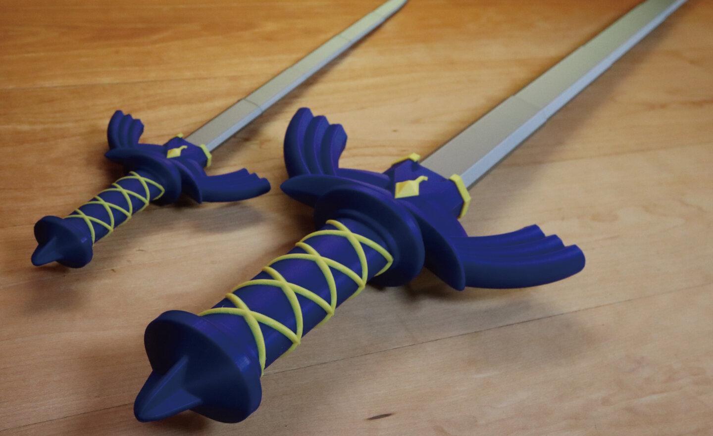 【免費】網友以 3D 列印設計 《薩爾達傳說 王國之淚》Master swold 大師之劍
