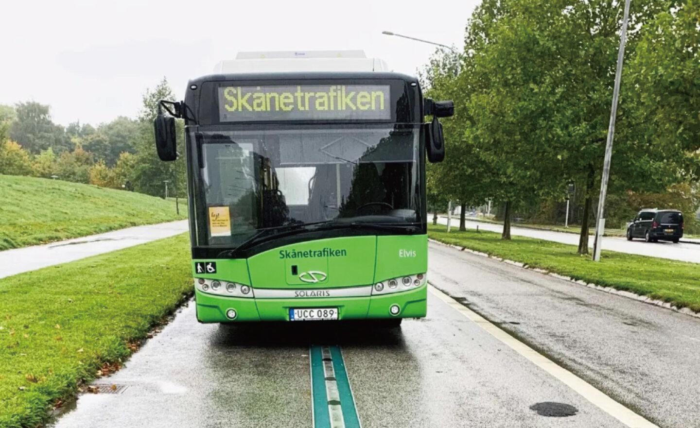 瑞典正在興建全球首條能讓電動車邊行駛邊充電的道路