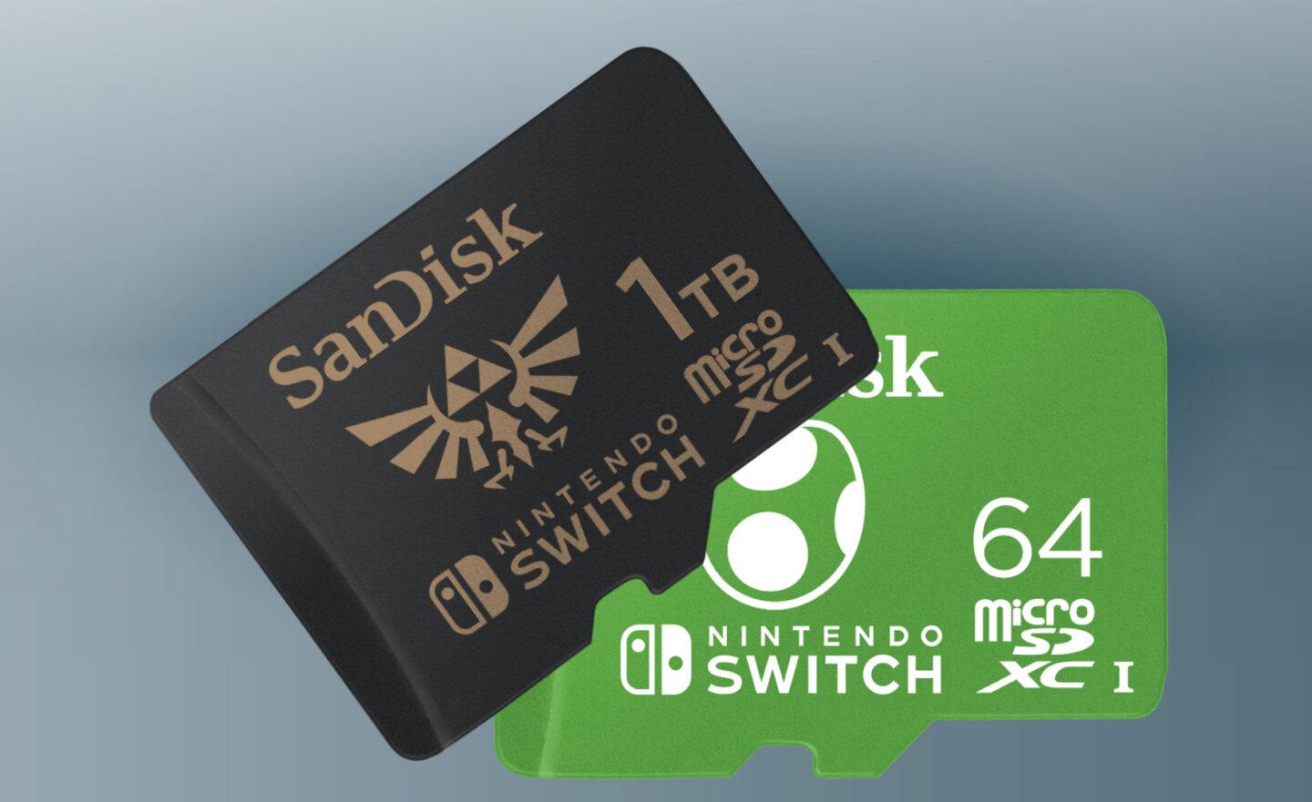Western Digital 以《薩爾達傳說》為靈感，設計 1TB 任天堂 Switch 記憶卡