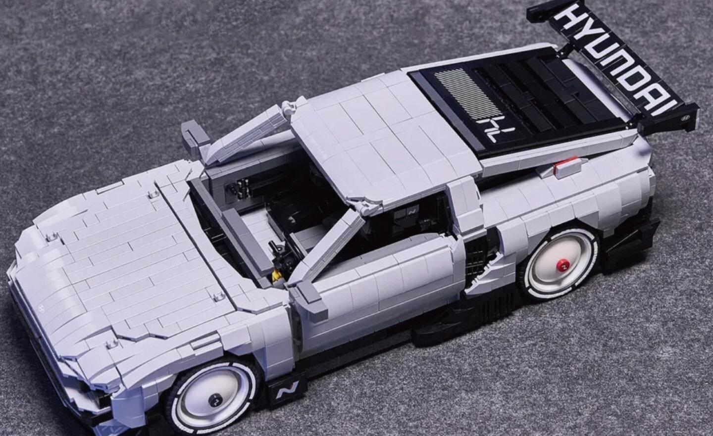 「Hyundai N Vision 74」概念車不量產，但 Lego Ideas 樂高積木有機會推出