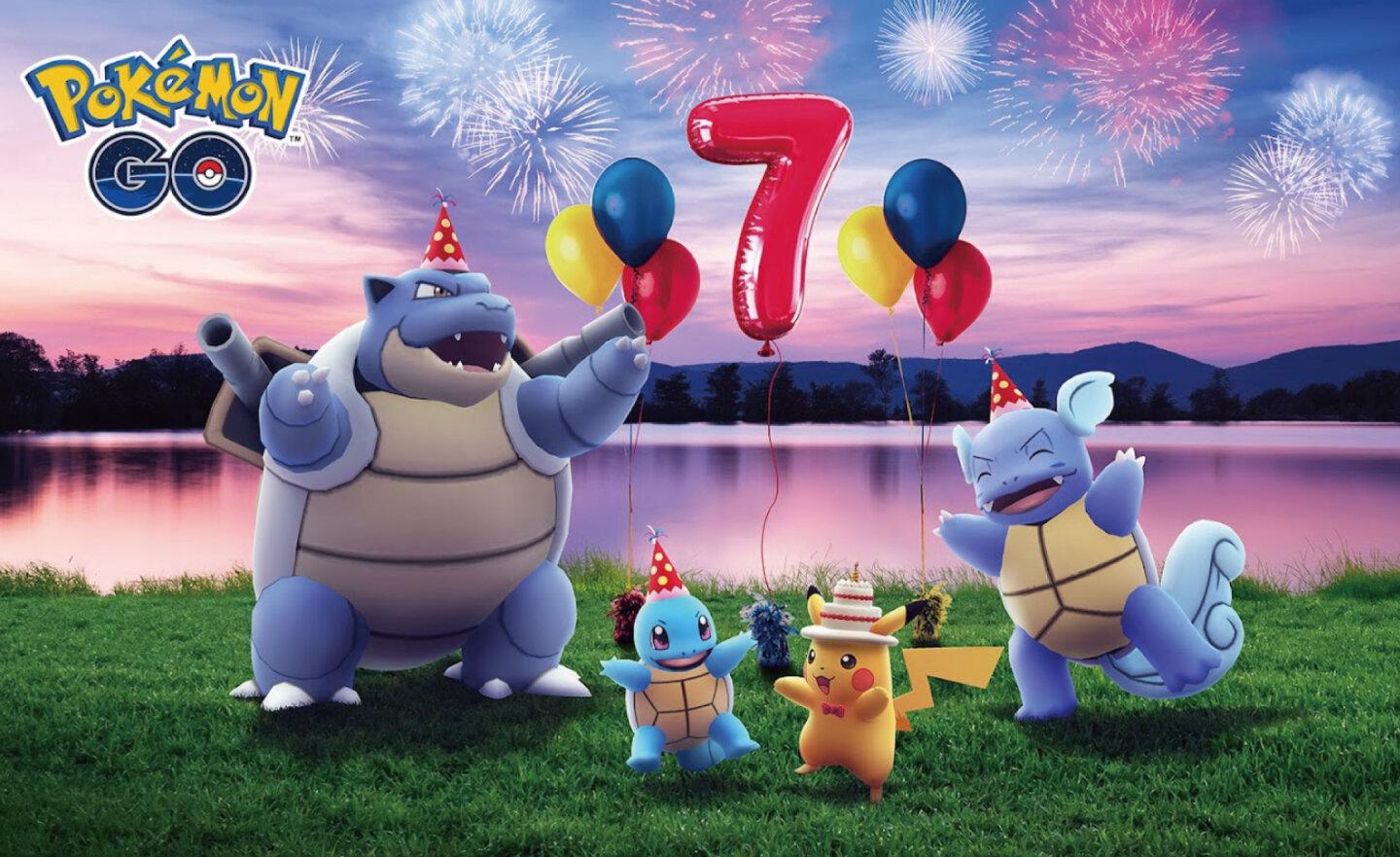 《Pokémon GO》迎來 7 週年紀念，加碼 7/6~7/12 舉辦慶祝活動