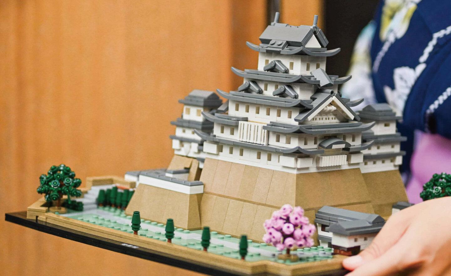 樂高建築「日本祭」，打造「姬路城」、「寧靜庭園」