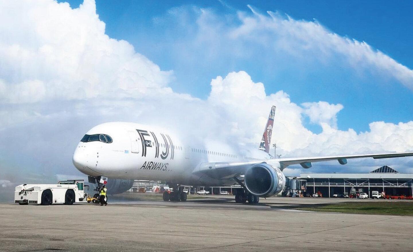 斐濟航空 A350-900 XWB 客機報到，將命名為「貝卡島」