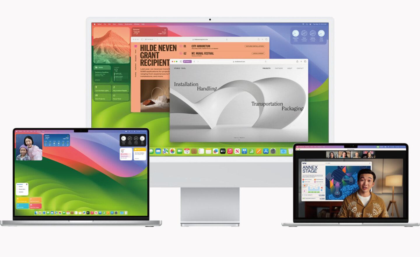 Apple 蘋果釋出 macOS Sonoma 14.1、tvOS 17.1、HomePod 17.1更新
