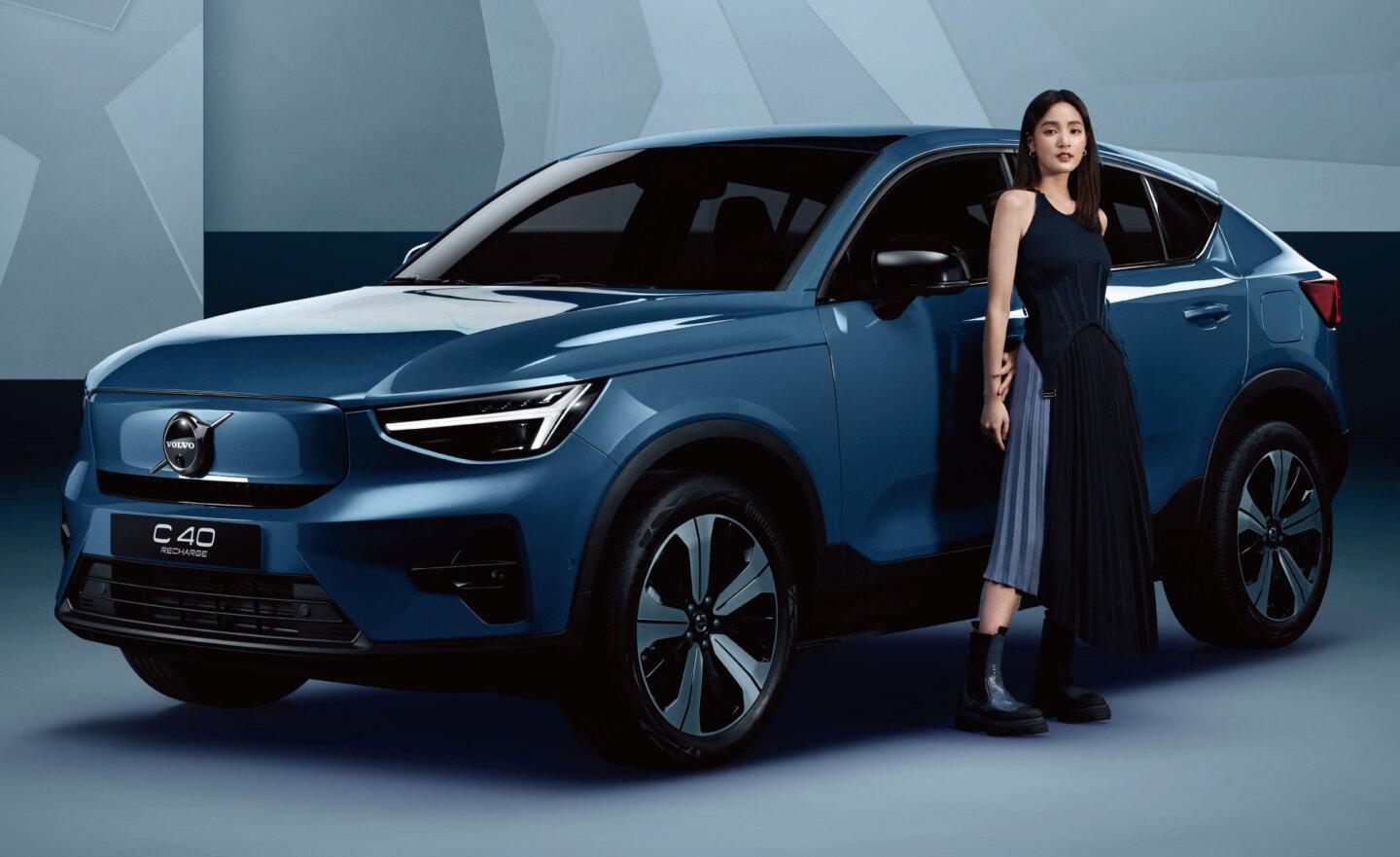 Volvo 攜手新生代女演員王淨，展現 C40 Recharge 純電跑旅魅力