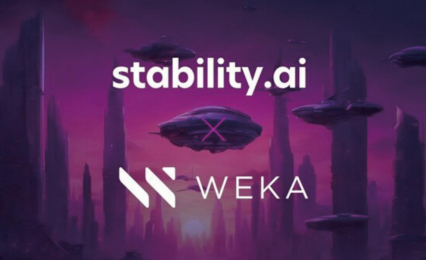 WEKA × Stability AI 提高人工智慧模型訓練的雲端優勢