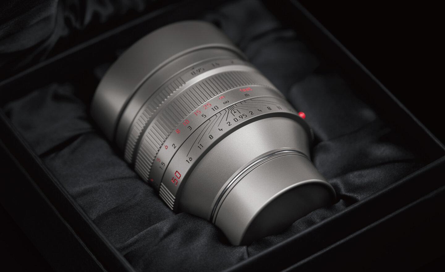 徠卡 Noctilux-M 50 f/0.95 ASPH. 「鈦合金特別版」鏡頭，限量上市