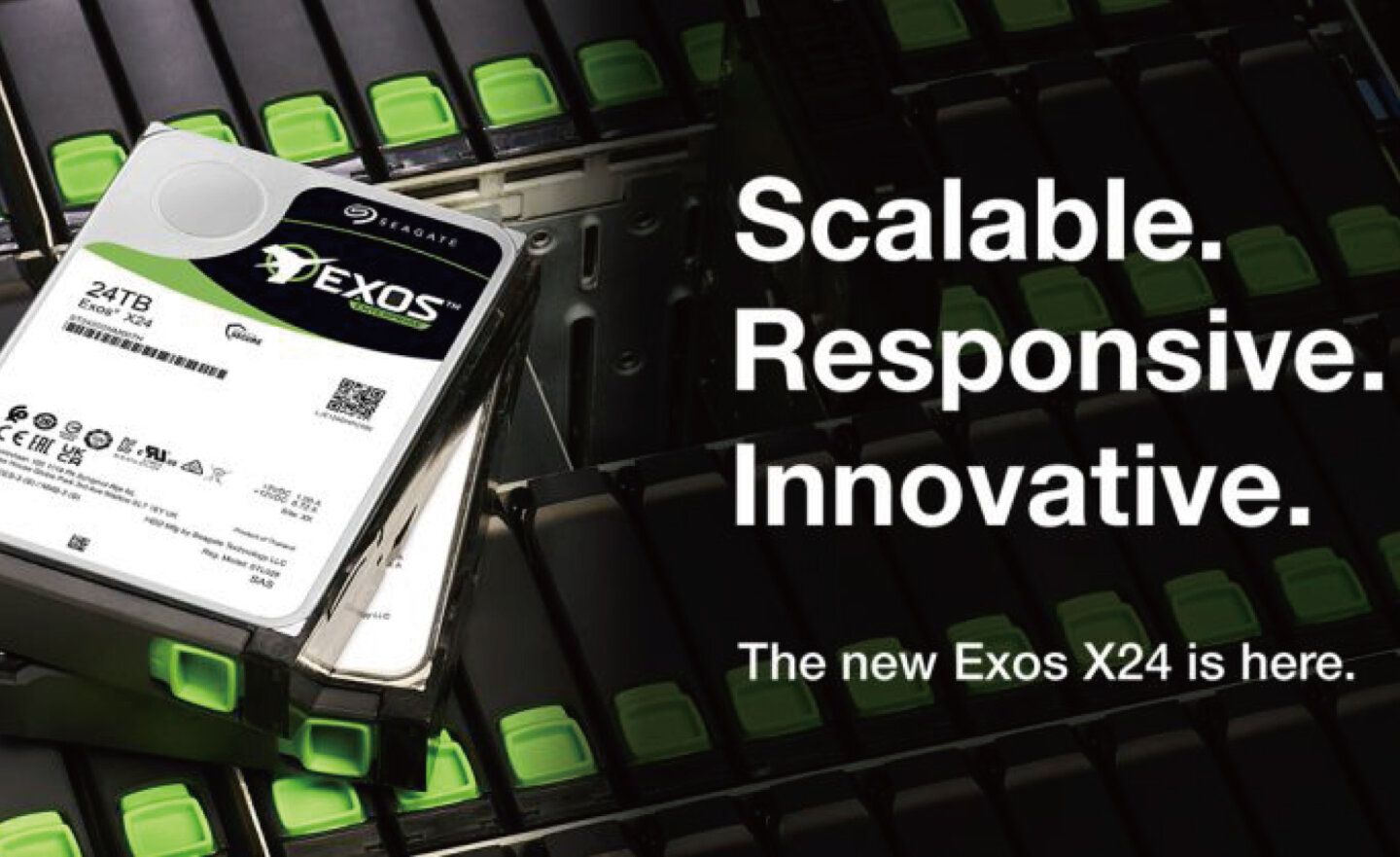 Seagate 推出 Exos 24TB 硬碟，適合超大規模及企業客戶的資料中心