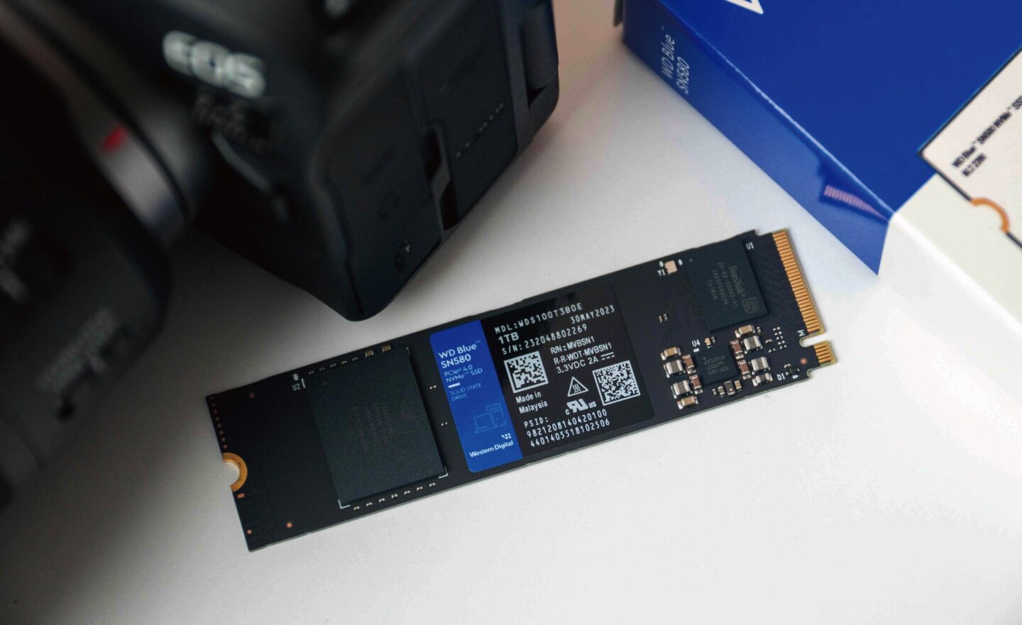 WD Blue SN580 NVMe SSD 上市，內接快閃記憶體