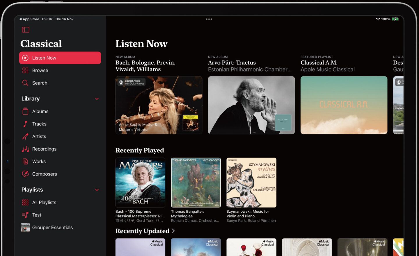 古典樂迷有福了！Apple Music Classical 正式推出 iPad 版