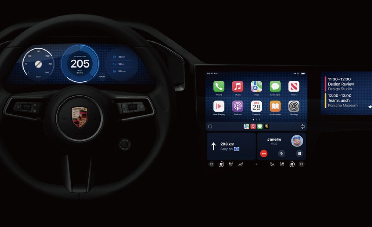傳出 Aston Martin、Porsche 保時捷 2024 年車款將搭載 Apple 蘋果新一代 CarPlay