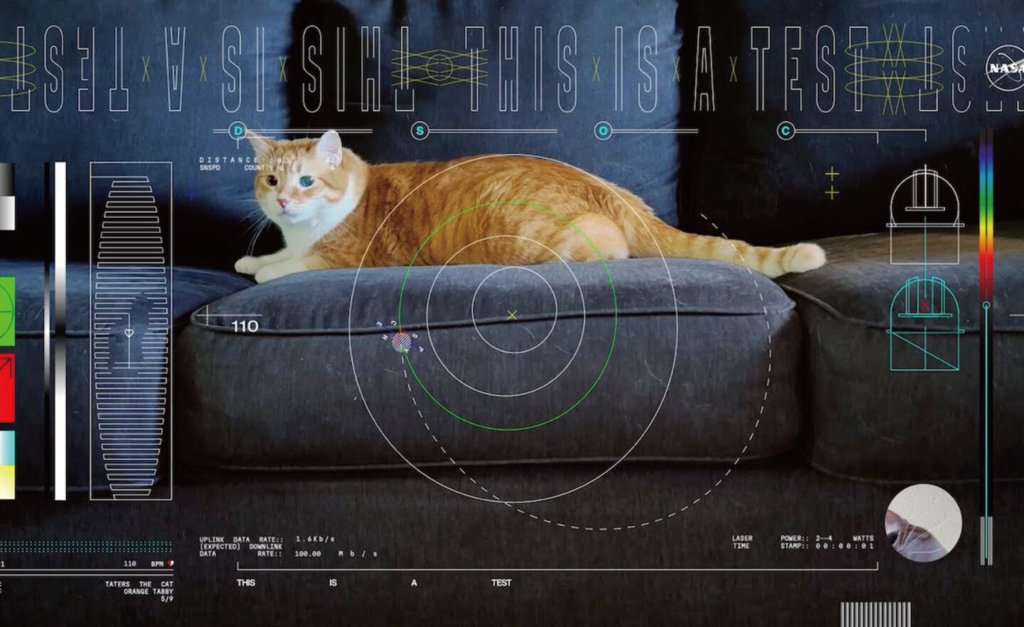 NASA 成功從太空將貓咪影片傳回地球，而且只耗時 101 秒