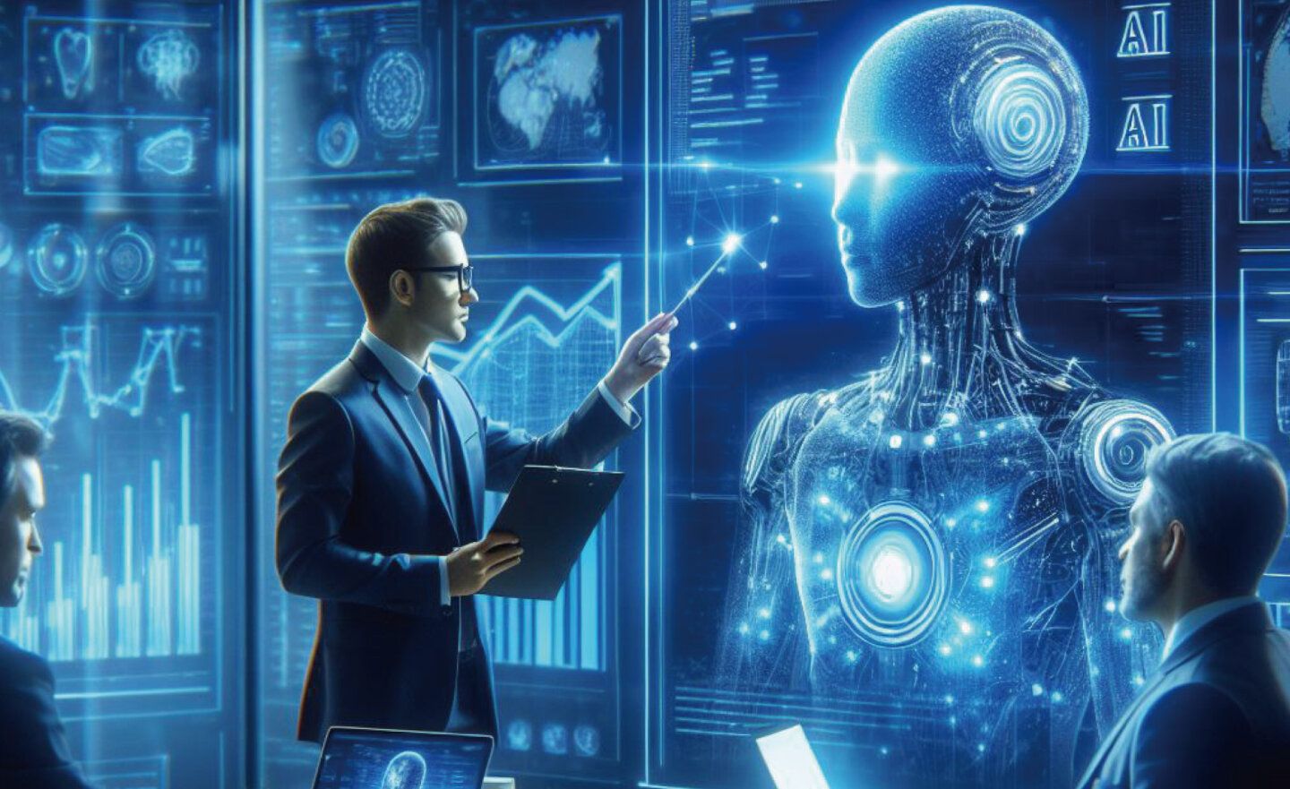 《2023 年全球 AI 採用指數》指出 42% 公司積極使用 AI 人工智慧