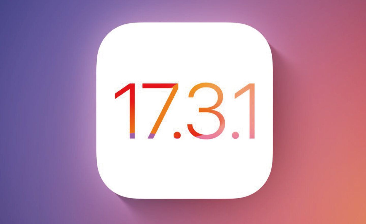 Apple 蘋果釋出 iOS 17.3.1 / iPadOS 17.3.1 更新，修復文字錯誤