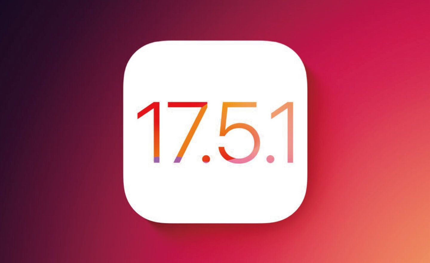Apple 蘋果釋出 iOS 17.5.1 / iPadOS 17.5.1 更新，修復了照片會重新出現的錯誤