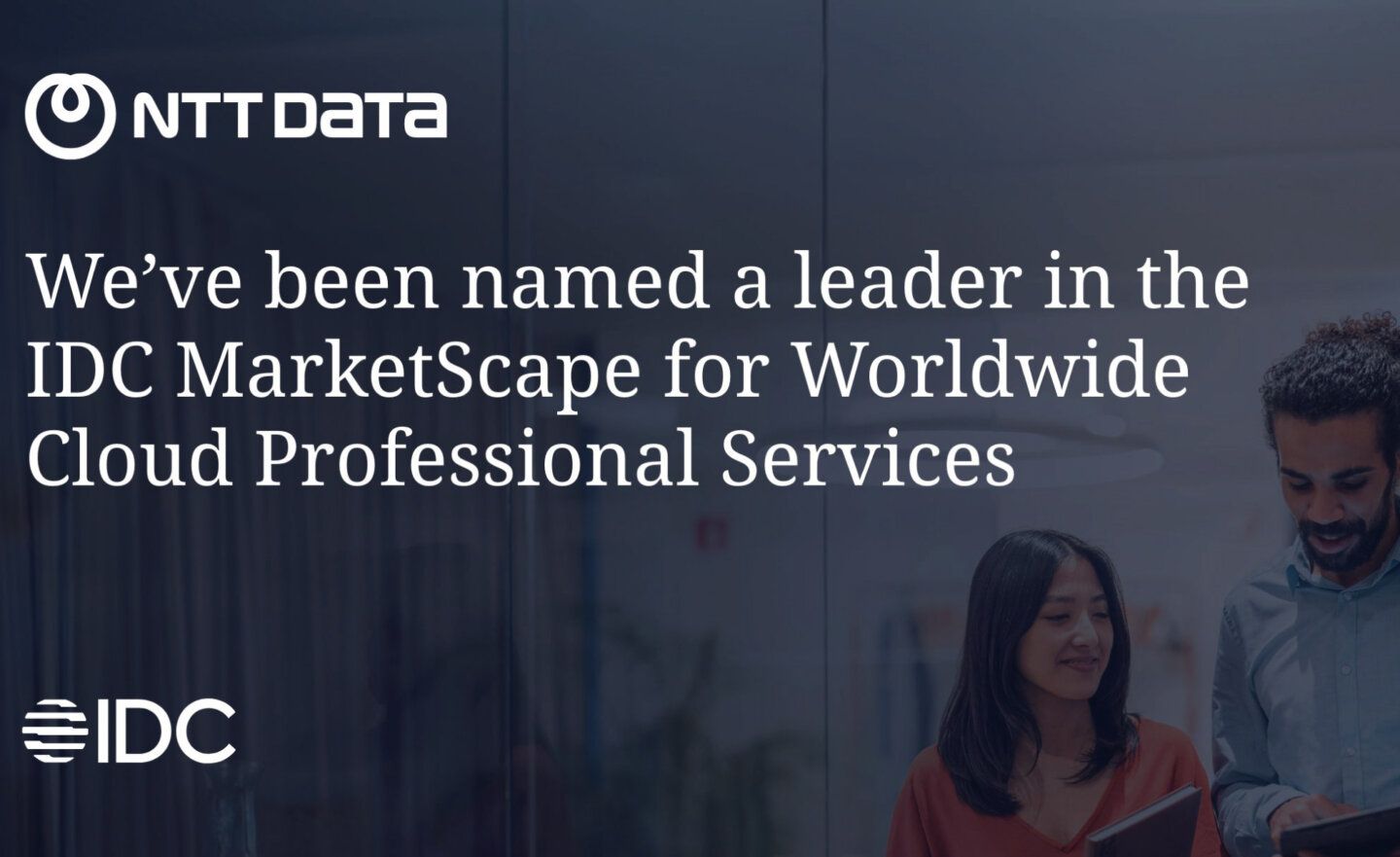 NTT DATA 榮獲 IDC MarketScape 全球雲端專業服務殊榮