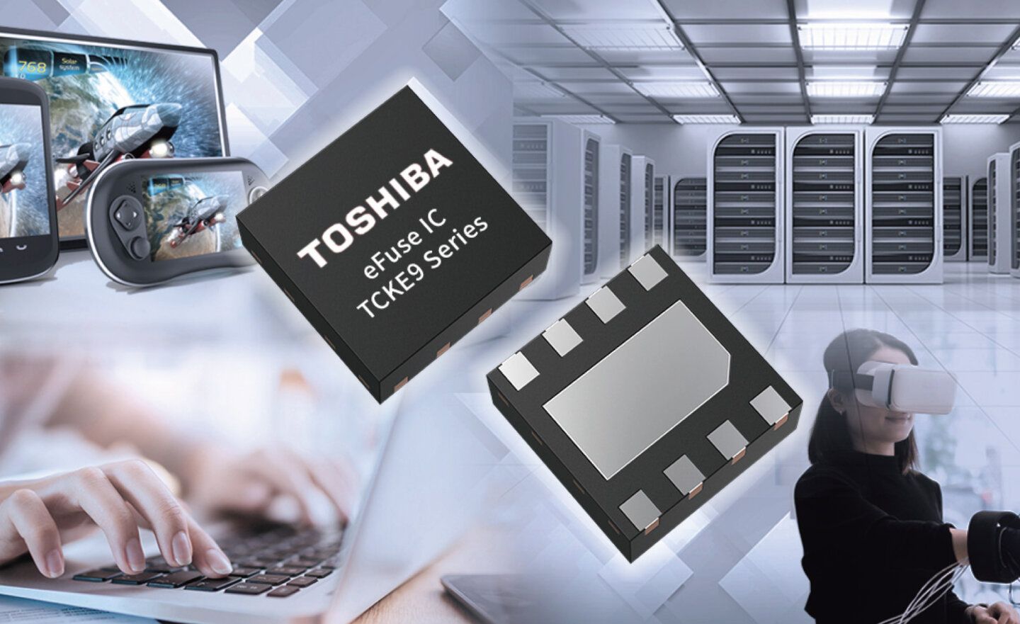 Toshiba 推出 TCKE9 系列電子保險絲 eFuse IC，可供重複使用
