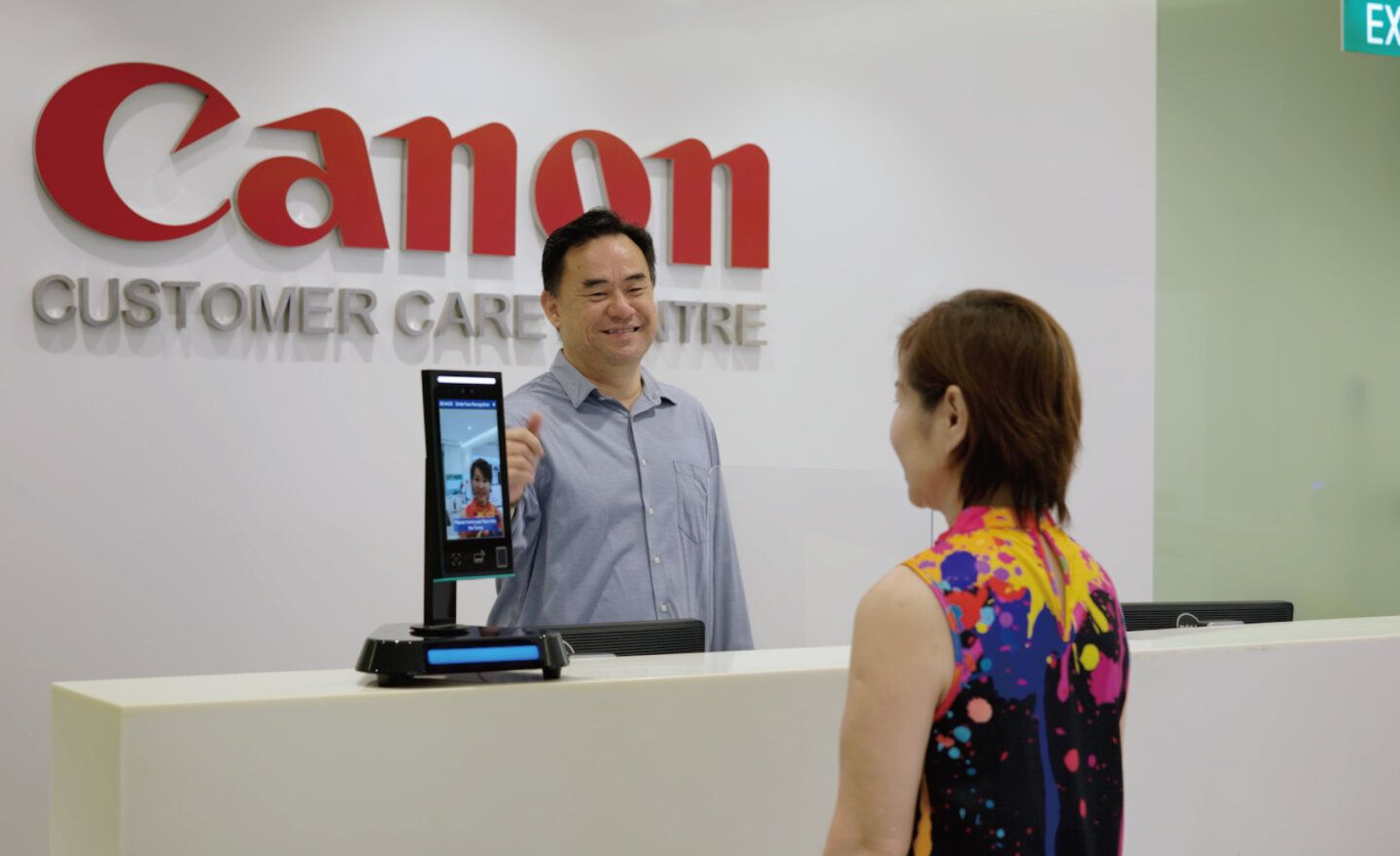 Canon 推廣智慧工作場域技術，透過微笑辨識鼓勵正向情緒